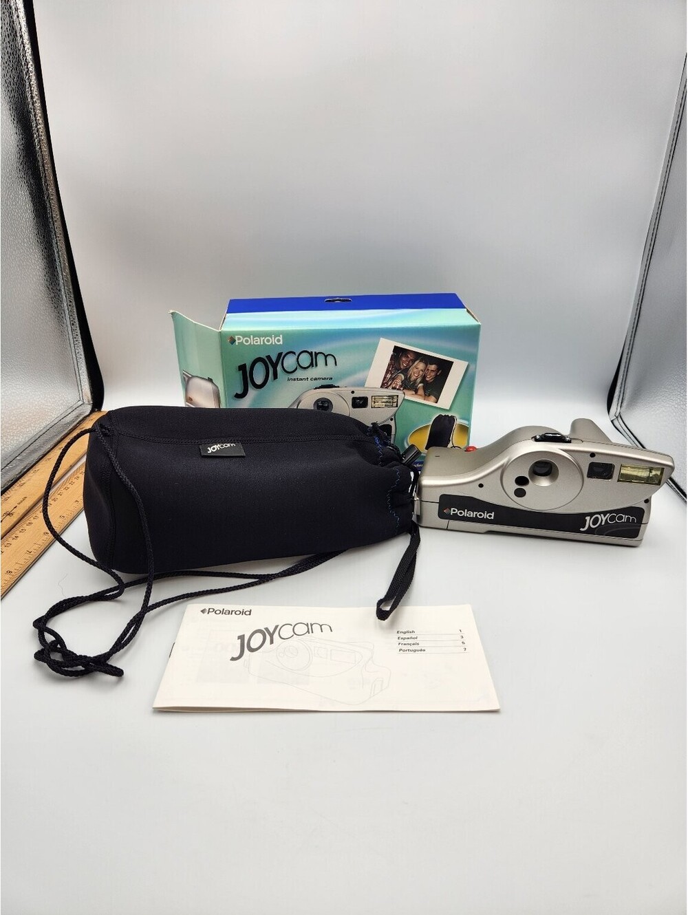 Polaroid Joycam Instant Camera CIB w/ Bag & Manual - Vintage Photography Fun D5